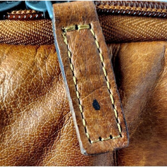 Jack Georges Voyager Convertible Backpack Crossbody Brown Buffalo Leather main image 6